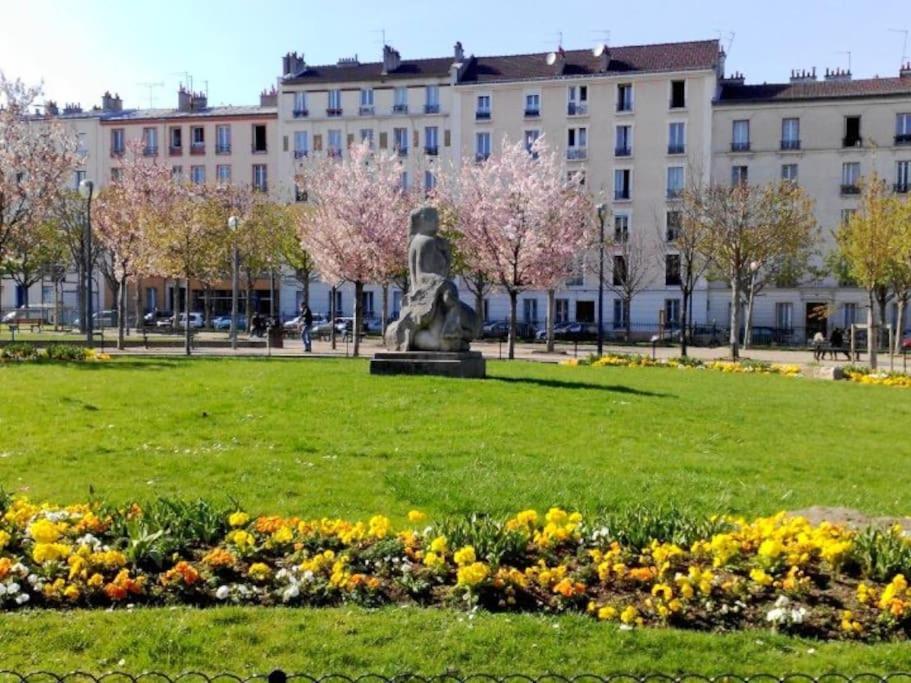 The Artist'S Apartment Near The Metro Saint-Denis  Exterior foto